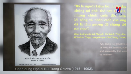 Thông điệp lịch sử: Họa sỹ Bùi Trang Chước - tác giả vẽ mẫu Quốc huy Việt Nam