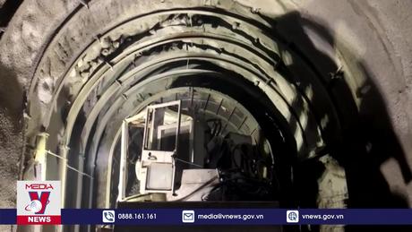 Khẩn trương khắc phục sự cố sạt lở hầm đường sắt Chí Thạnh