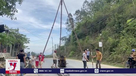 Chưa xác định thời điểm khắc phục xong sạt lở hầm đường sắt Chí Thạnh