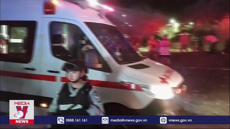 Số nạn nhân vụ sập sân khấu ở Mexico tăng mạnh