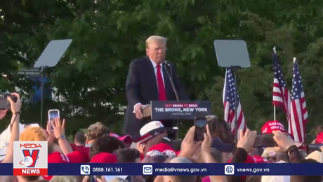 Ứng cử viên Tổng thống Mỹ D.Trump vận động tranh cử tại New York