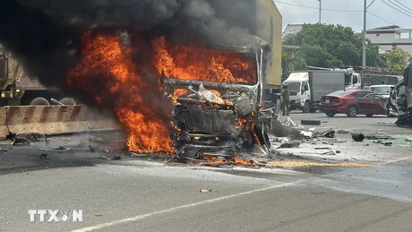 Khởi tố, bắt tạm giam tài xế xe container gây tai nạn liên hoàn tại Bình Phước