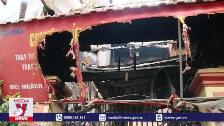 Thông tin tiếp từ hiện trường vụ cháy nghiêm trọng