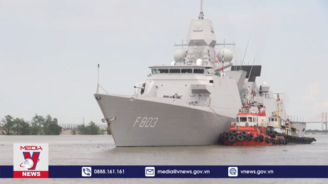 Tàu Hải quân Hoàng gia Hà Lan thăm Hải Phòng