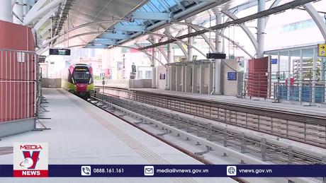 Tháng 7 sẽ khai thác tuyến Metro Nhổn-Ga Hà Nội