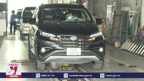 Nguy cơ ùn tắc kiểm định xe