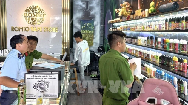 Thu giữ hàng nghìn sản phẩm thuốc lá điện tử nhập lậu