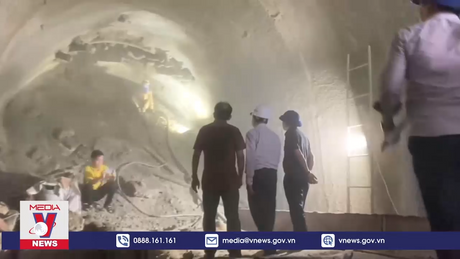 Khắc phục sạt lở hầm đường sắt Chí Thạnh gặp trở ngại