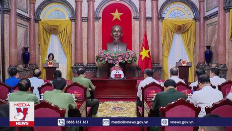 Gặp mặt các thanh thiếu niên tiêu biểu là con em trong lực lượng Công an nhân dân