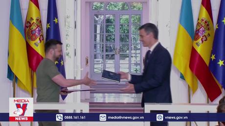 Tây Ban Nha và Ukraine ký kết thỏa thuận quốc phòng