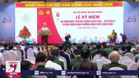Cục đối ngoại Bộ Quốc phòng kỷ niệm 60 năm thành lập