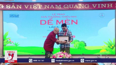 Trao Giải thưởng văn học Thiếu nhi Dế Mèn 2024