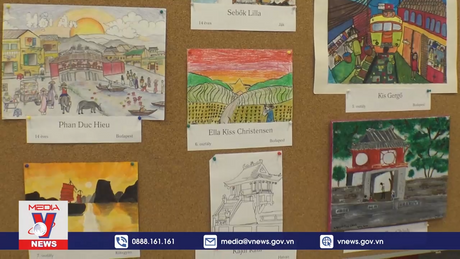 Cuộc thi vẽ tranh “Việt Nam trong đôi mắt trẻ thơ” tại Hungary