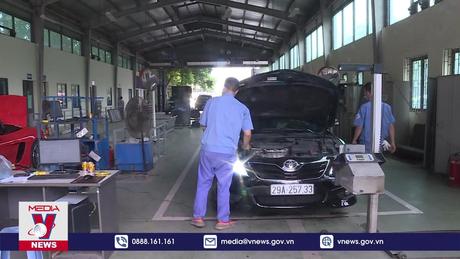 Hà Nội còn 29 trung tâm đăng kiểm hoạt động