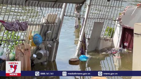 Sạt lở nghiêm trọng trên sông Bình Thủy, Cần Thơ