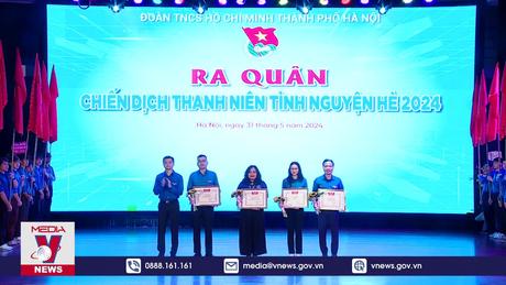 Hà Nội ra quân Chiến dịch Thanh niên tình nguyện Hè