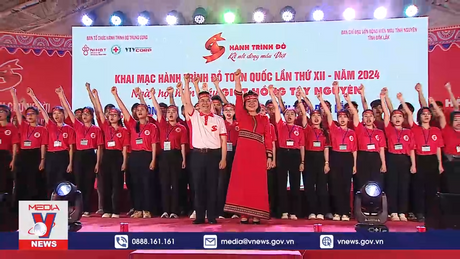 Lần đầu khai mạc Hành trình Đỏ 2024 tại Tây Nguyên