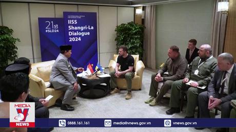 Tổng thống Ukraine dự Đối thoại Shangri-La