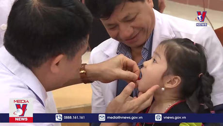 Hàng triệu trẻ trên toàn quốc đã được uống vitamin A