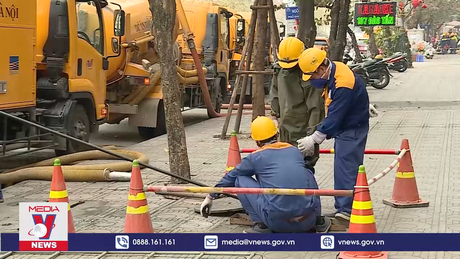 Hà Nội xây bể chống ngập ở phố cổ