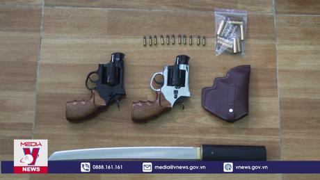 Sóc Trăng bắt 03 đối tượng dùng súng cướp tài sản