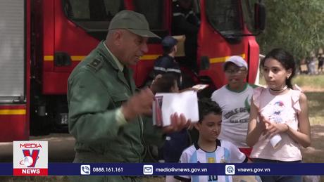 Chiến dịch chống cháy rừng ở Maroc
