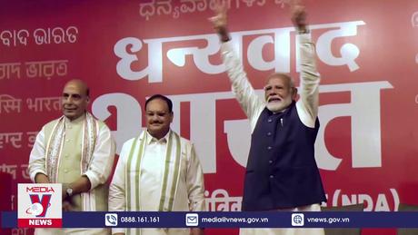 Thủ tướng Ấn Độ tuyên bố chiến thắng bầu cử