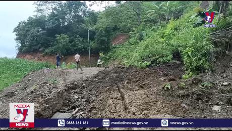 Mưa lớn diện rộng gây ngập úng tại Cao Bằng 