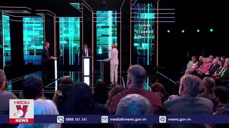 Hai ứng cử viên Thủ tướng Anh tranh luận trên truyền hình