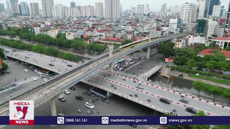 Đoạn đường sắt trên cao Nhổn – Cầu Giấy sẵn sàng để khai thác