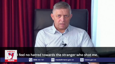 Thủ tướng Slovakia lần đầu xuất hiện sau khi bị ám sát bất thành