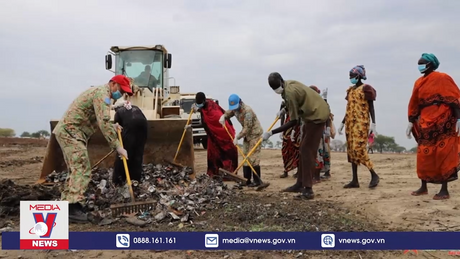 Chung tay vì môi trường tại Phái bộ Gìn giữ hòa bình Liên Hợp Quốc