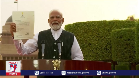 Ông Narendra Modi được chỉ định làm Thủ tướng Ấn Độ