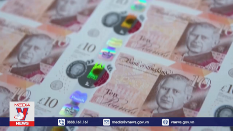 Tiền giấy in hình Vua Charles III chính thức lưu hành