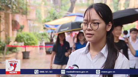 Kết thúc môn Toán thi vào lớp 10 THPT Hà Nội