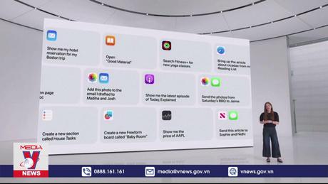 Apple trình làng trí tuệ nhân tạo cá nhân Apple Intelligence