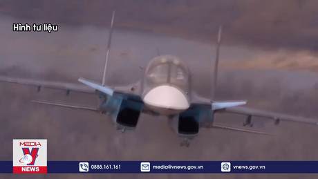 Rơi máy bay ném bom Su-34 Nga
