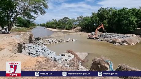Ninh Thuận khắc phục sự cố vỡ đập dâng trên sông Lu 2
