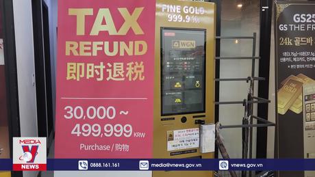 Nhộn nhịp mua vàng qua máy tự động tại Hàn Quốc