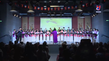 Nhịp cầu cộng đồng: Những giai điệu Tổ quốc ngân vang giữa lòng Paris 