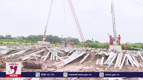 Xung kích hỗ trợ thi công đường dây 500kV mạch 3