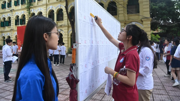 Trường Trung học phổ thông chuyên KHXH-NV Hà Nội công bố điểm thi vào lớp 10