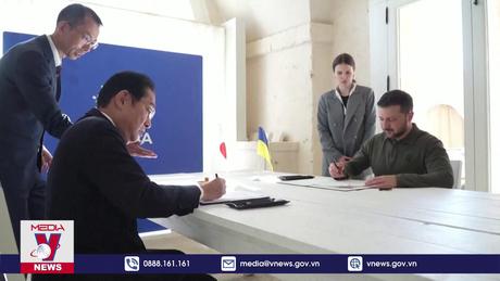 Mỹ, Nhật Bản ký kết các thỏa thuận hỗ trợ lâu dài Ukraine