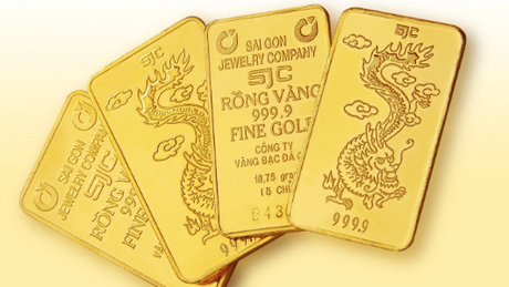 Giá vàng SJC sáng 14/6 tiếp tục ổn định