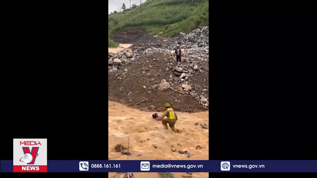 Công an Hà Giang nỗ lực vì nhân dân trong mưa lũ