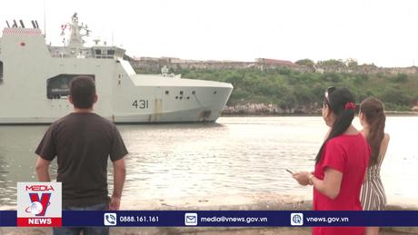 Tàu Hải quân Canada thăm Cuba