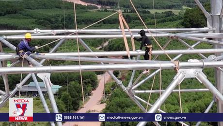 Vượt nắng, thắng mưa trên công trường 500kV mạch 3