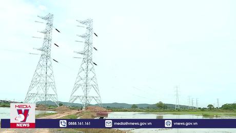 Công trường đường dây 500 kV mạch 3 trước ngày về đích