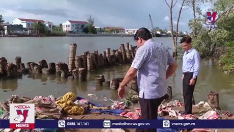 Triển khai phòng, chống sạt lở ven sông Cà Mau