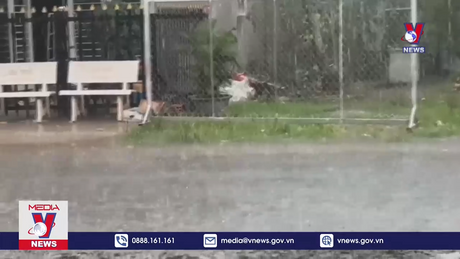 Cần Thơ lần đầu xuất hiện mưa đá 